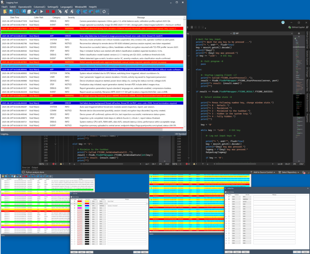 Image showing the key features of Logging Foot